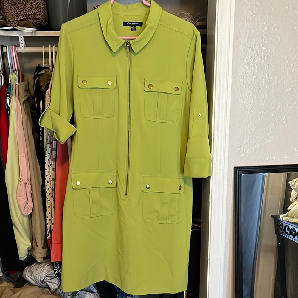 Sharagano dress